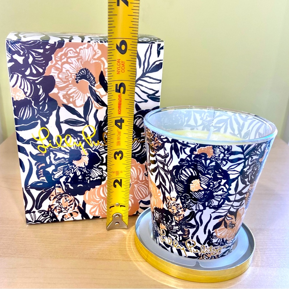 Lilly Pulitzer GWP Candle Onyx Peony Party NEW - Picture 5 of 11